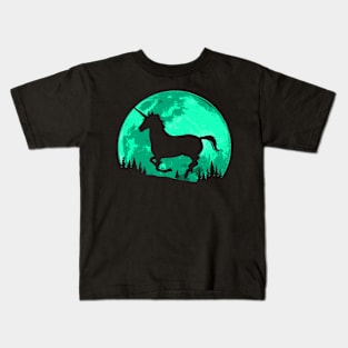 Unicorn Moon Kids T-Shirt